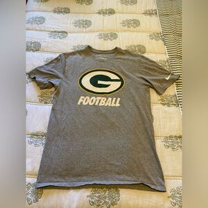 Nike Green Bay Packers NFL Training Equipment Football Tee Athletic Cut